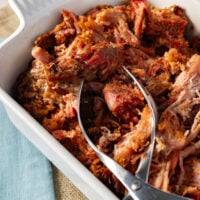 Easy Oven BBQ Pulled Pork