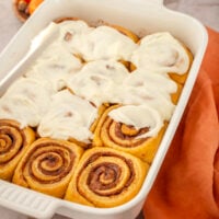 The Best Pumpkin Cinnamon Rolls