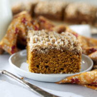 Easy Pumpkin Coffee Cake