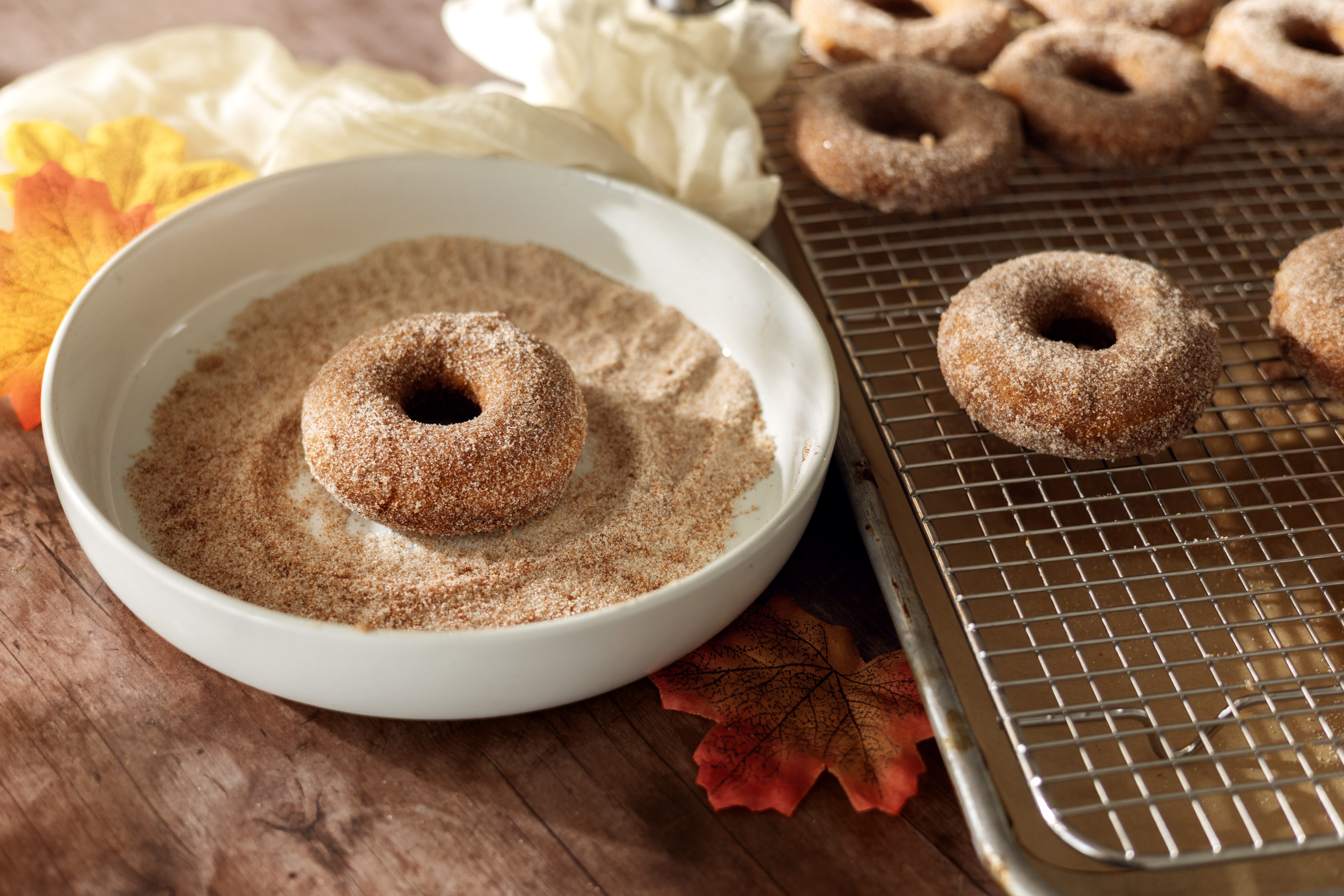 Easy Baked Pumpkin Donuts