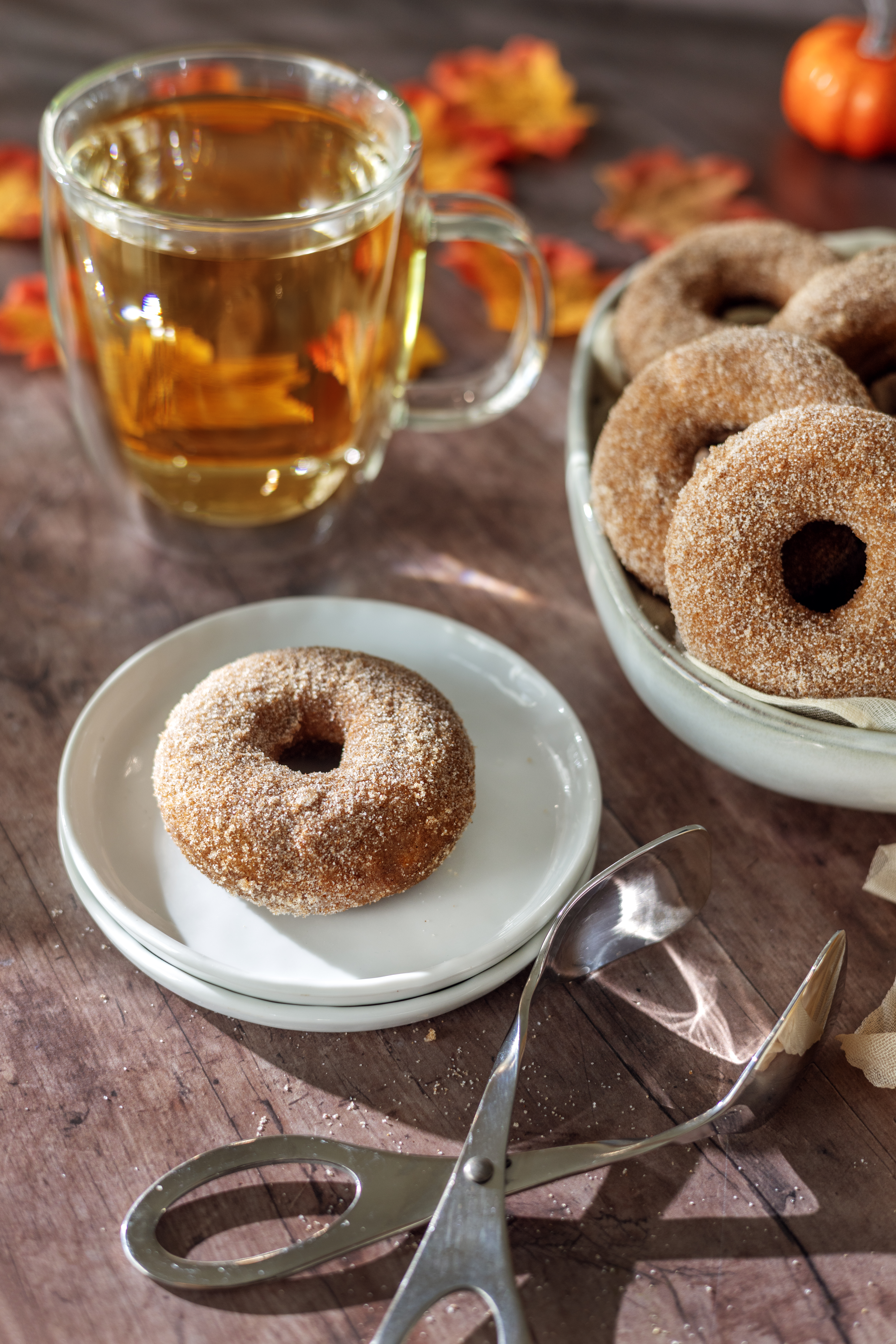 Easy Baked Pumpkin Donuts