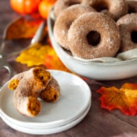 Easy Baked Pumpkin Donuts