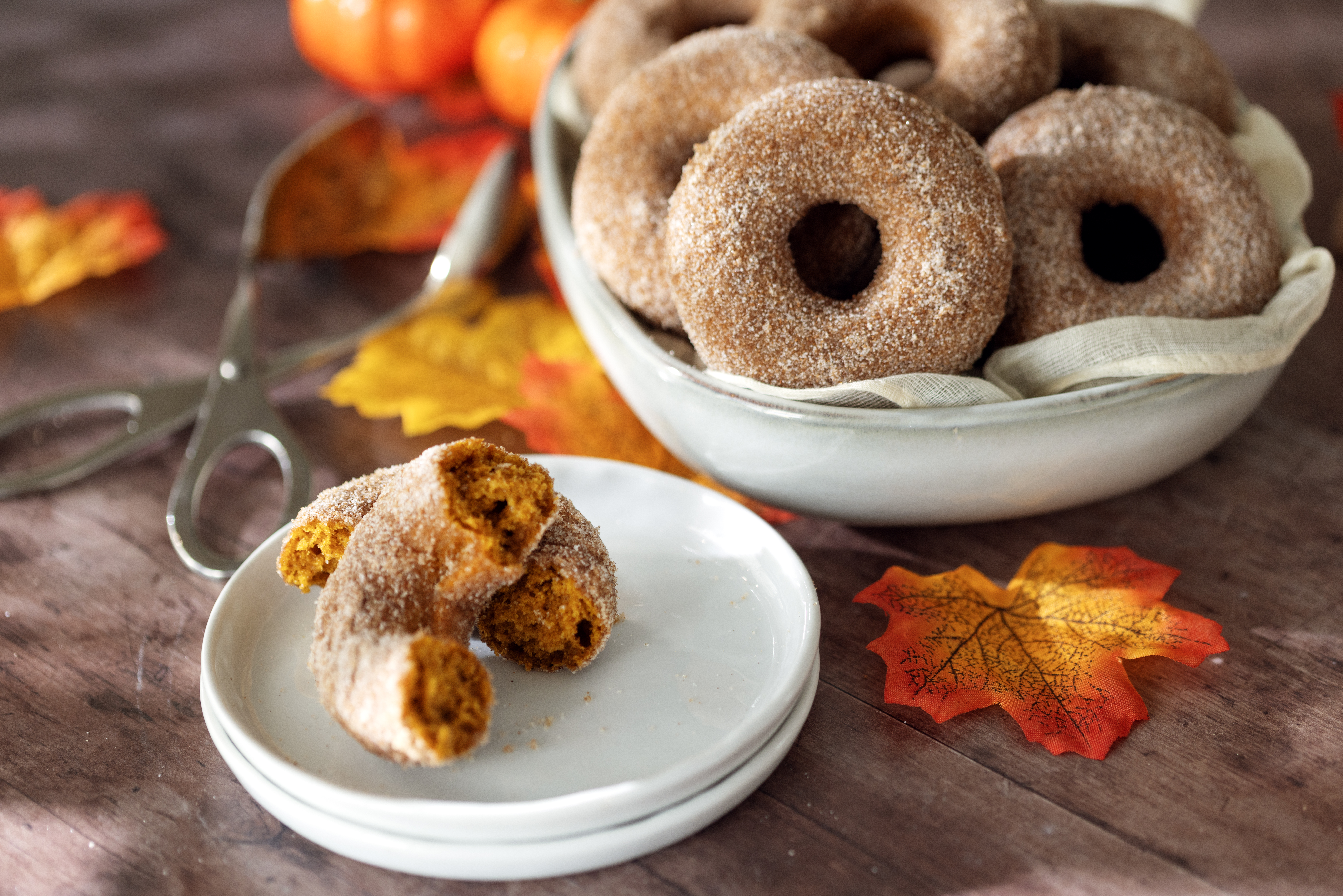 Easy Baked Pumpkin Donuts
