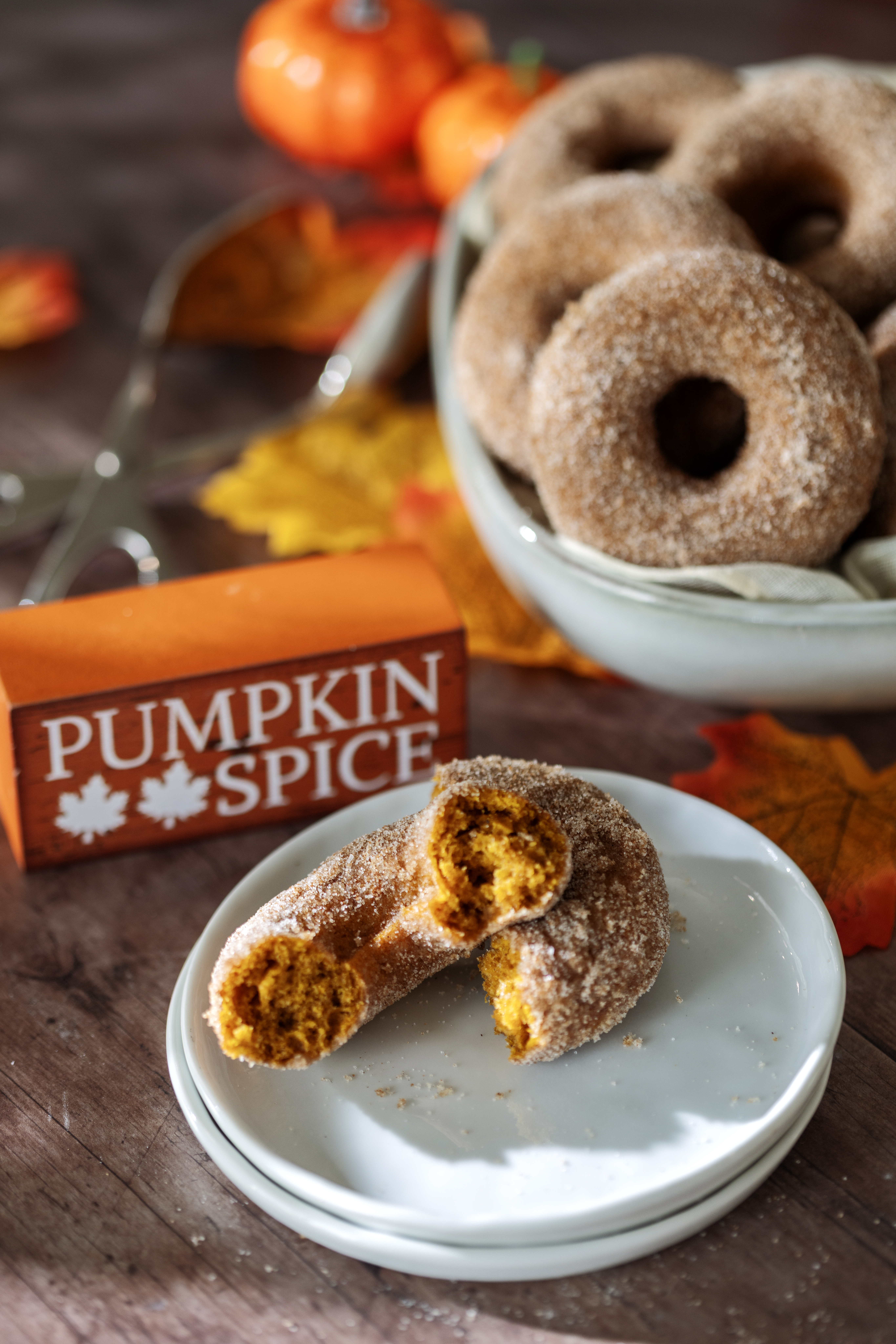 Easy Baked Pumpkin Donuts