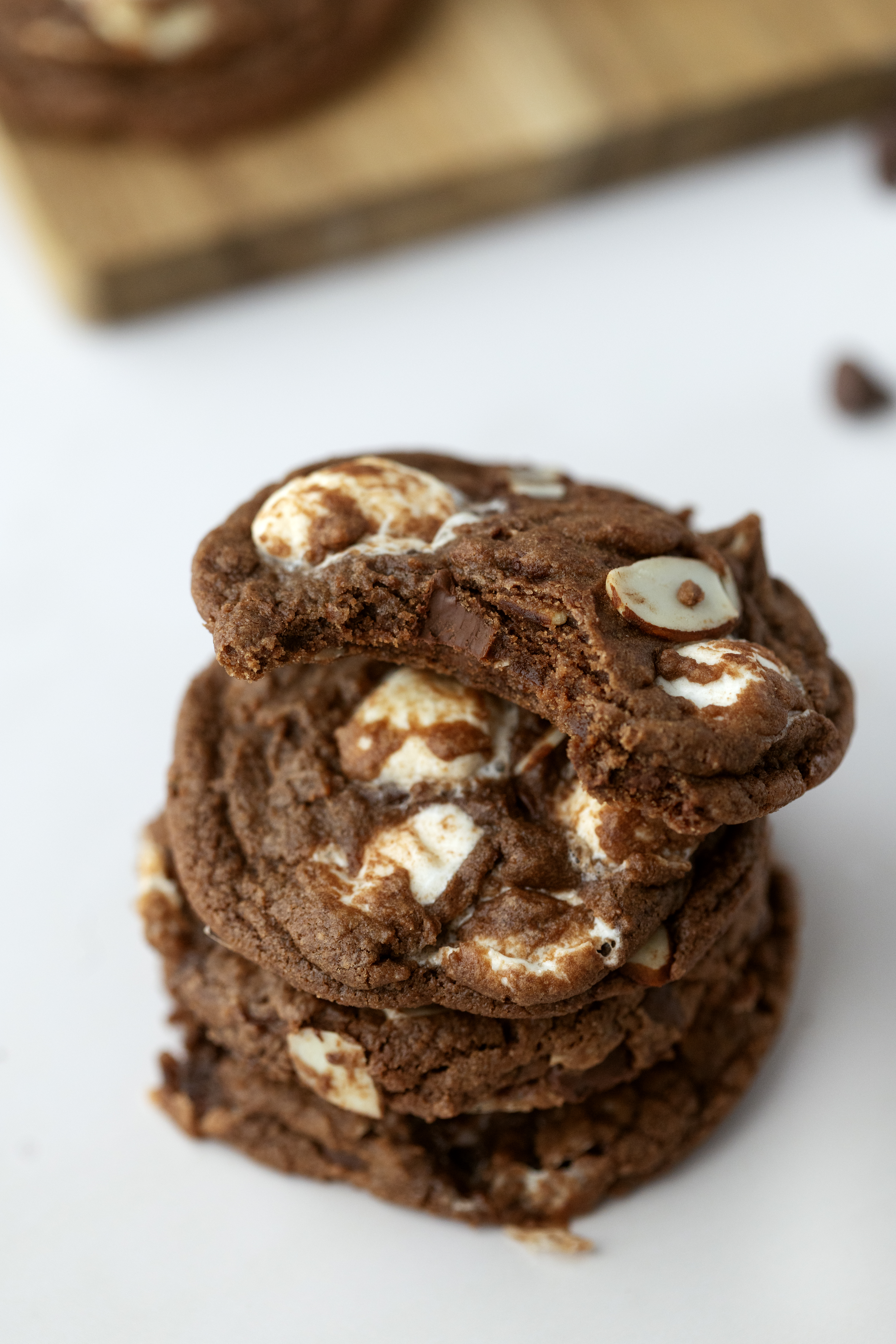 Easy Rocky Road Cookies