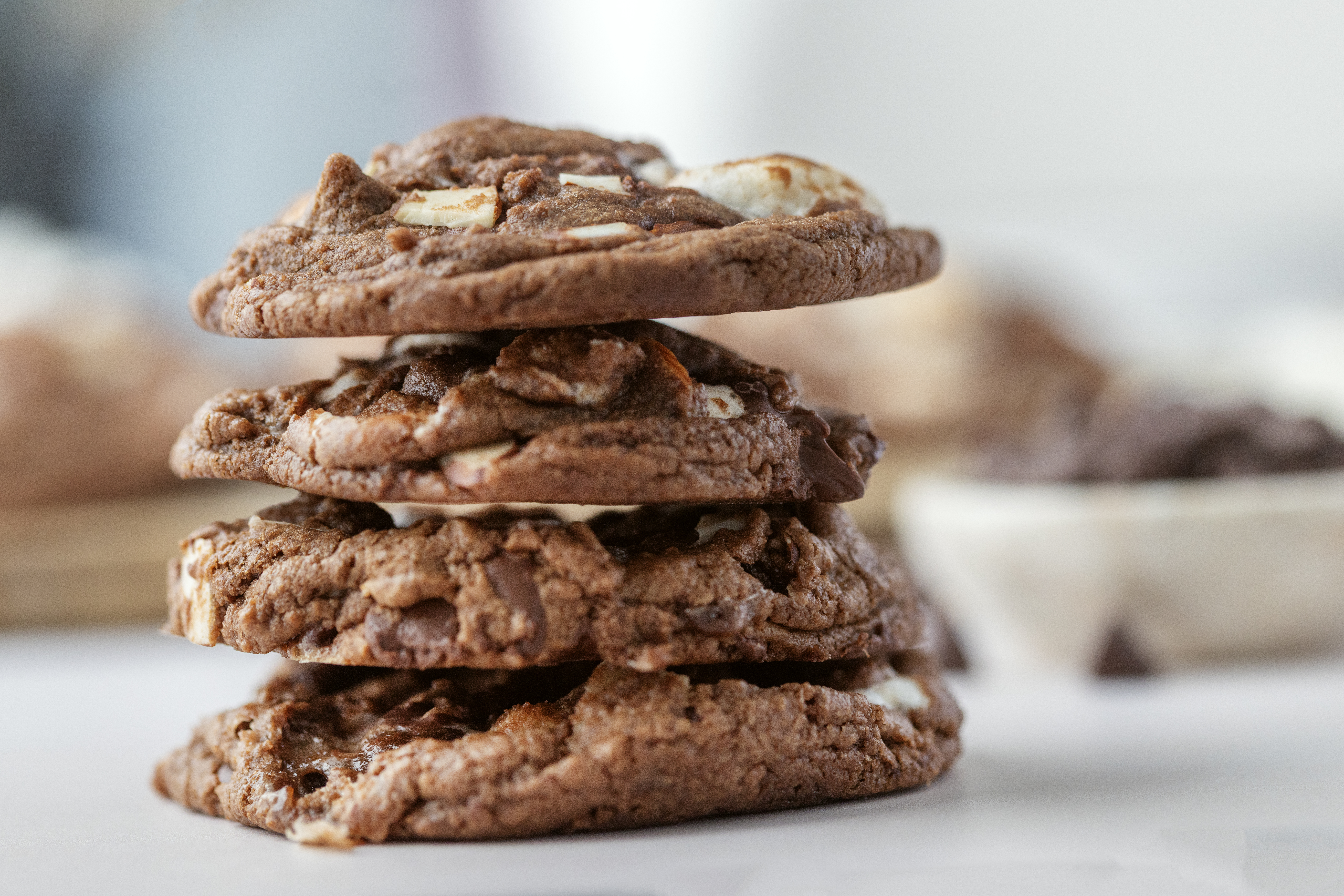 Easy Rocky Road Cookies