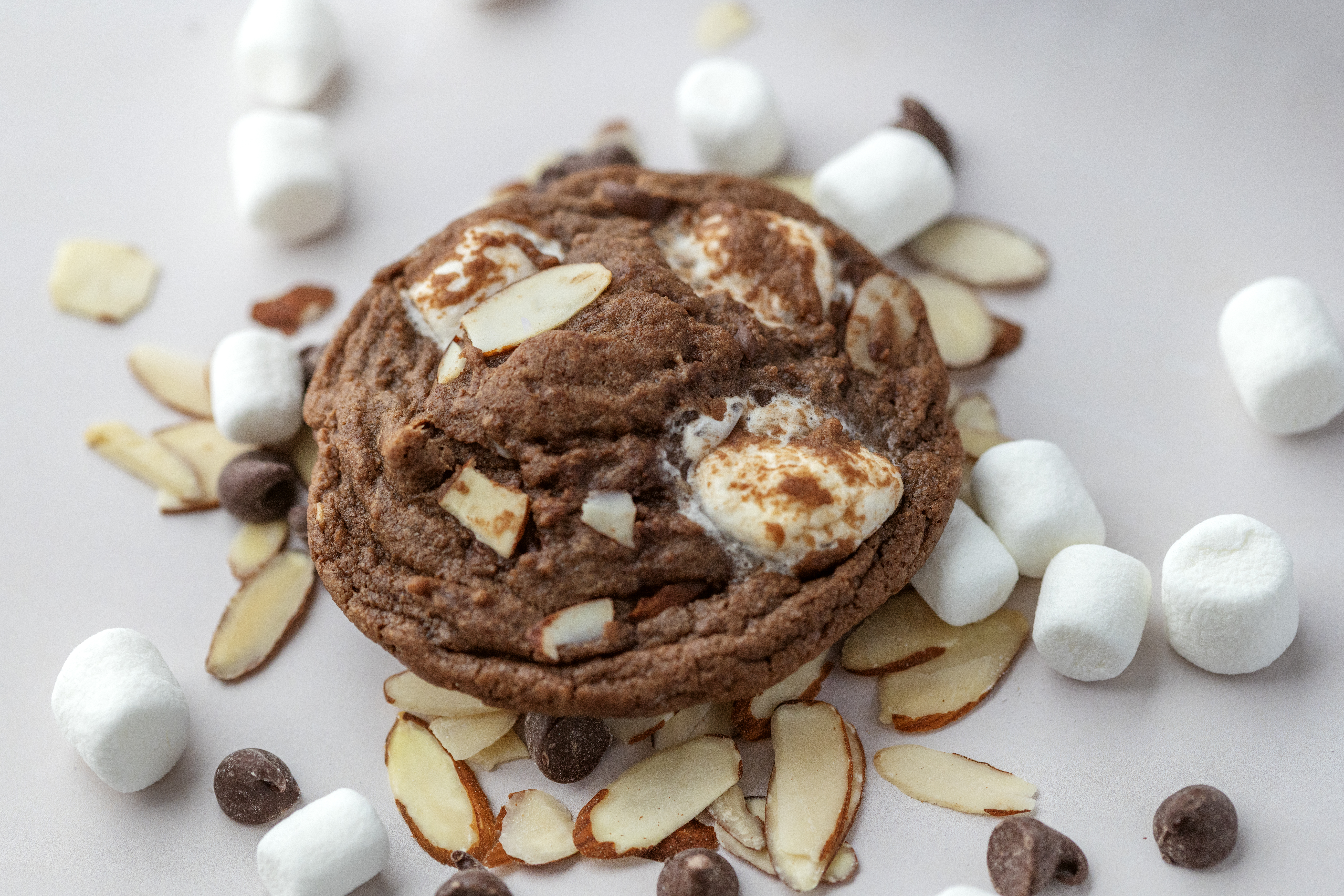 Easy Rocky Road Cookies