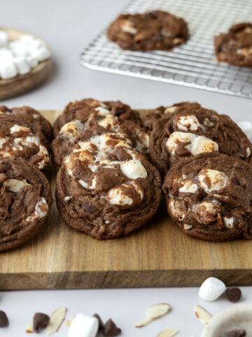 Easy Rocky Road Cookies