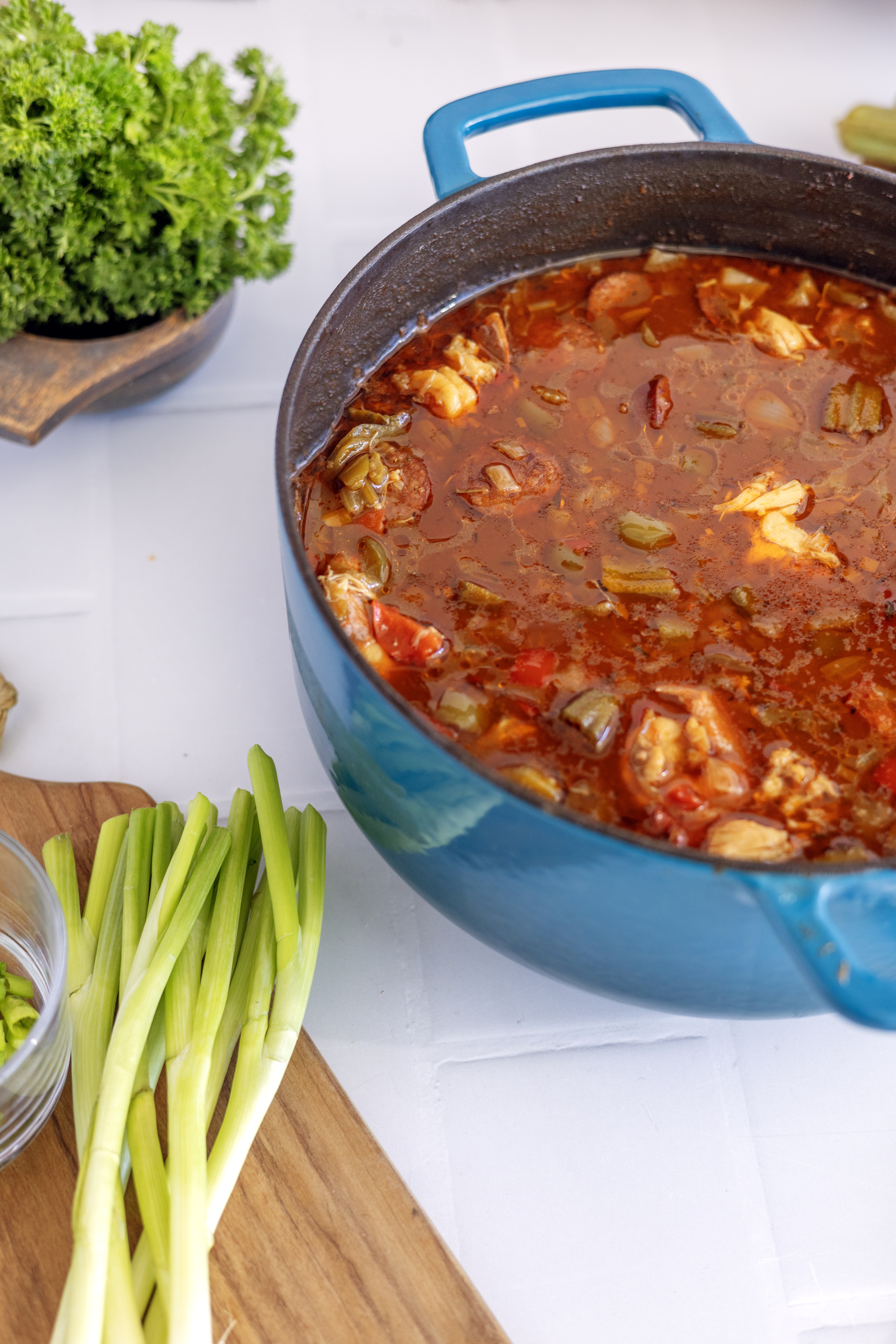 Easy Shrimp and Sausage Gumbo