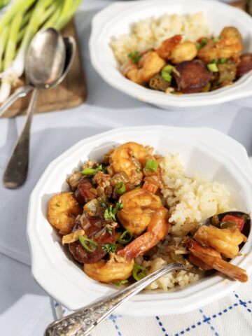 Easy Shrimp and Sausage Gumbo