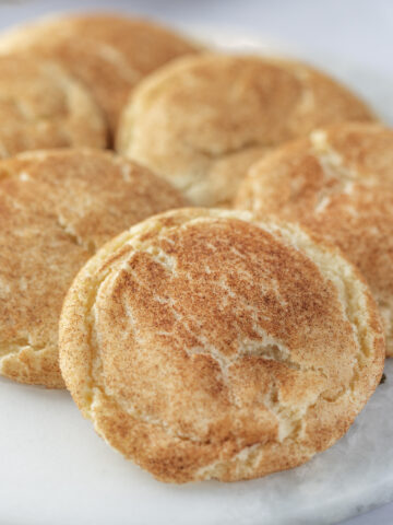 Best Chewy Snickerdoodle Cookies