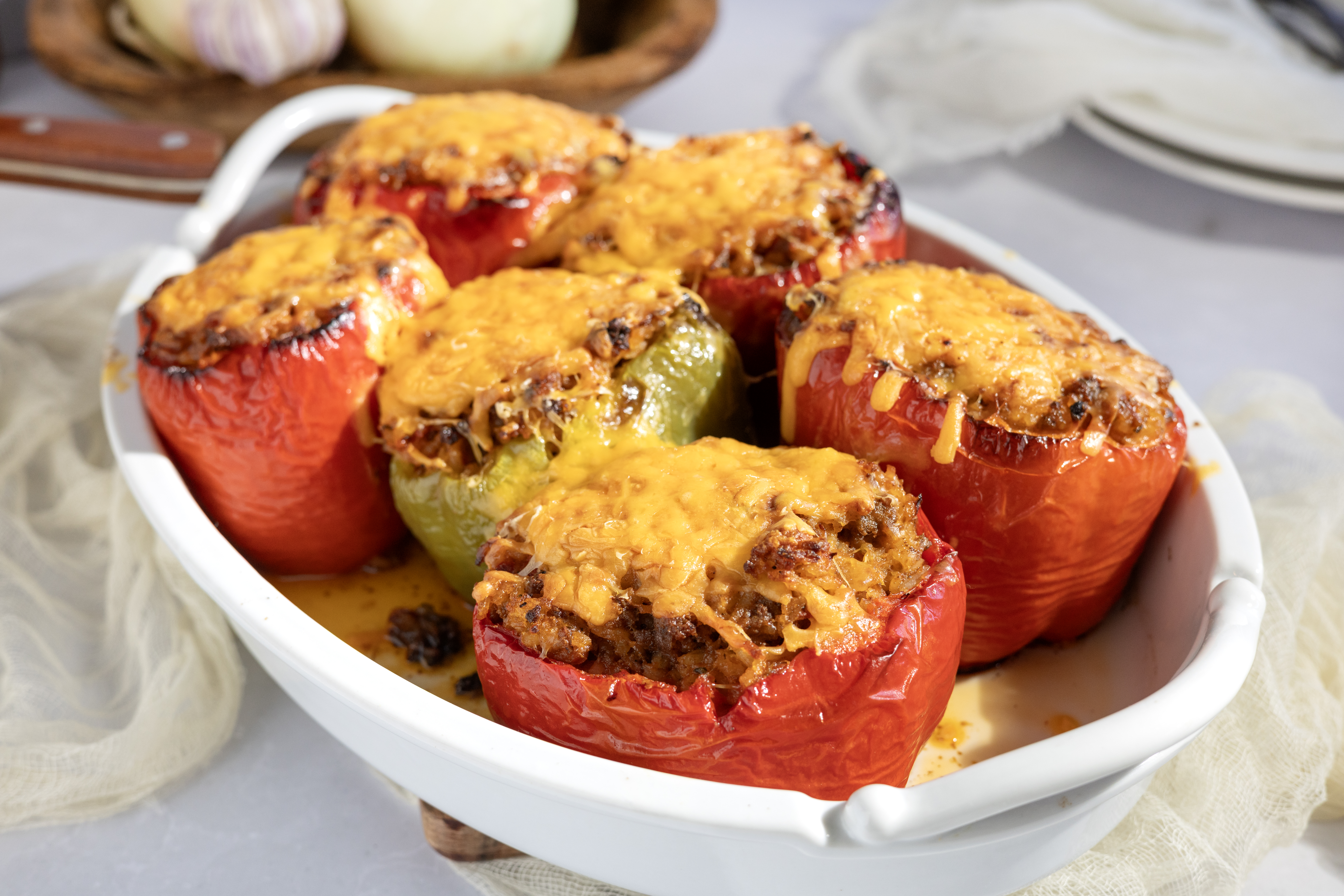 The Best Stuffed Peppers