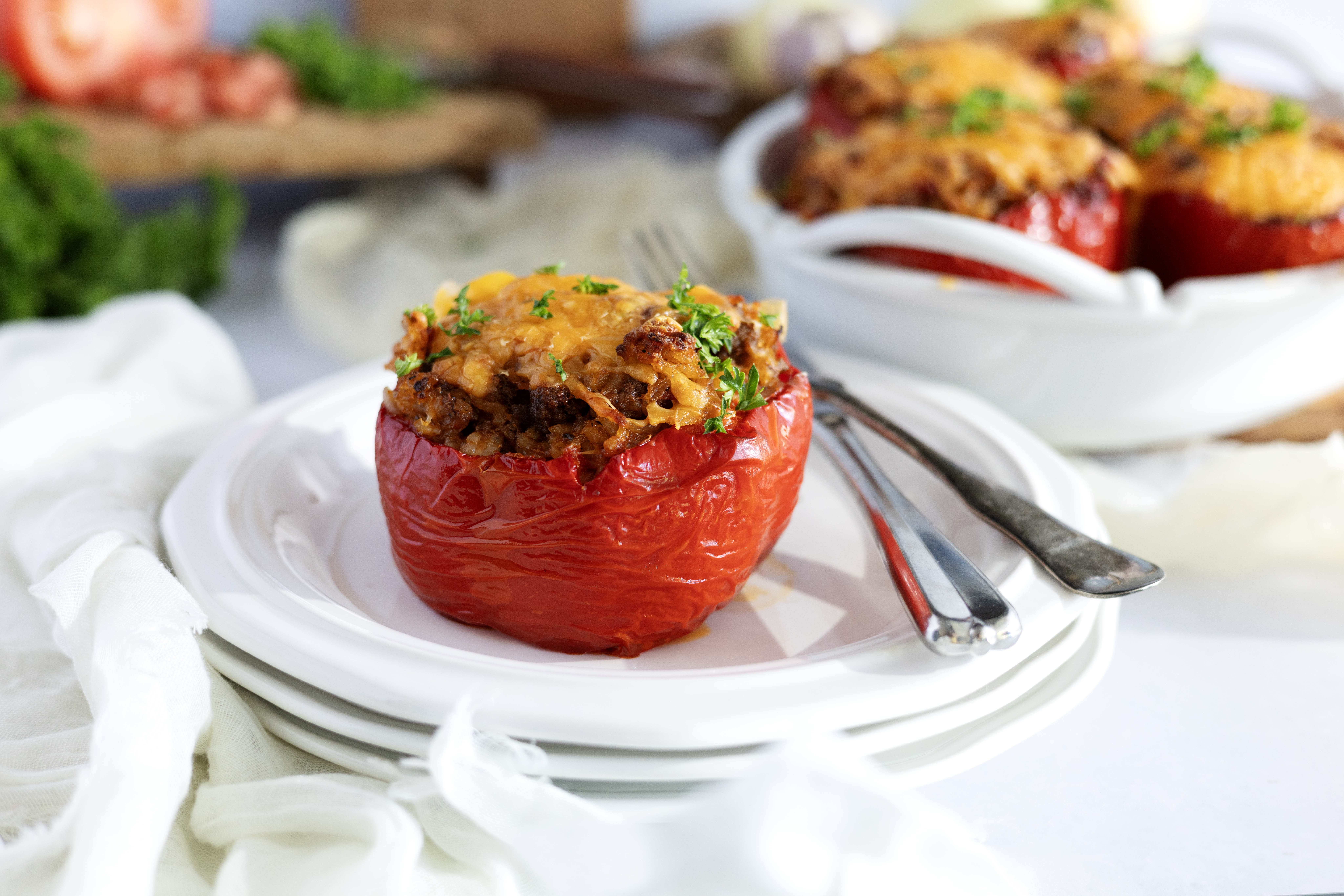The Best Stuffed Peppers