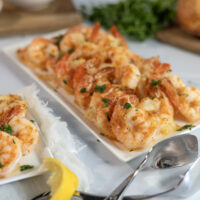 Garlic Parmesan Roasted Shrimp