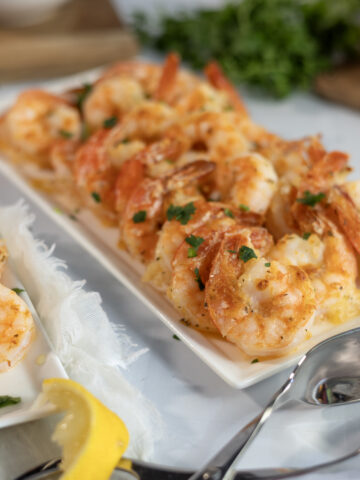Garlic Parmesan Roasted Shrimp