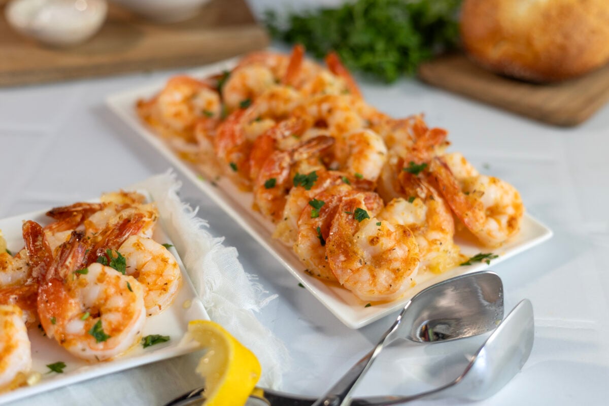Garlic Parmesan Roasted Shrimp