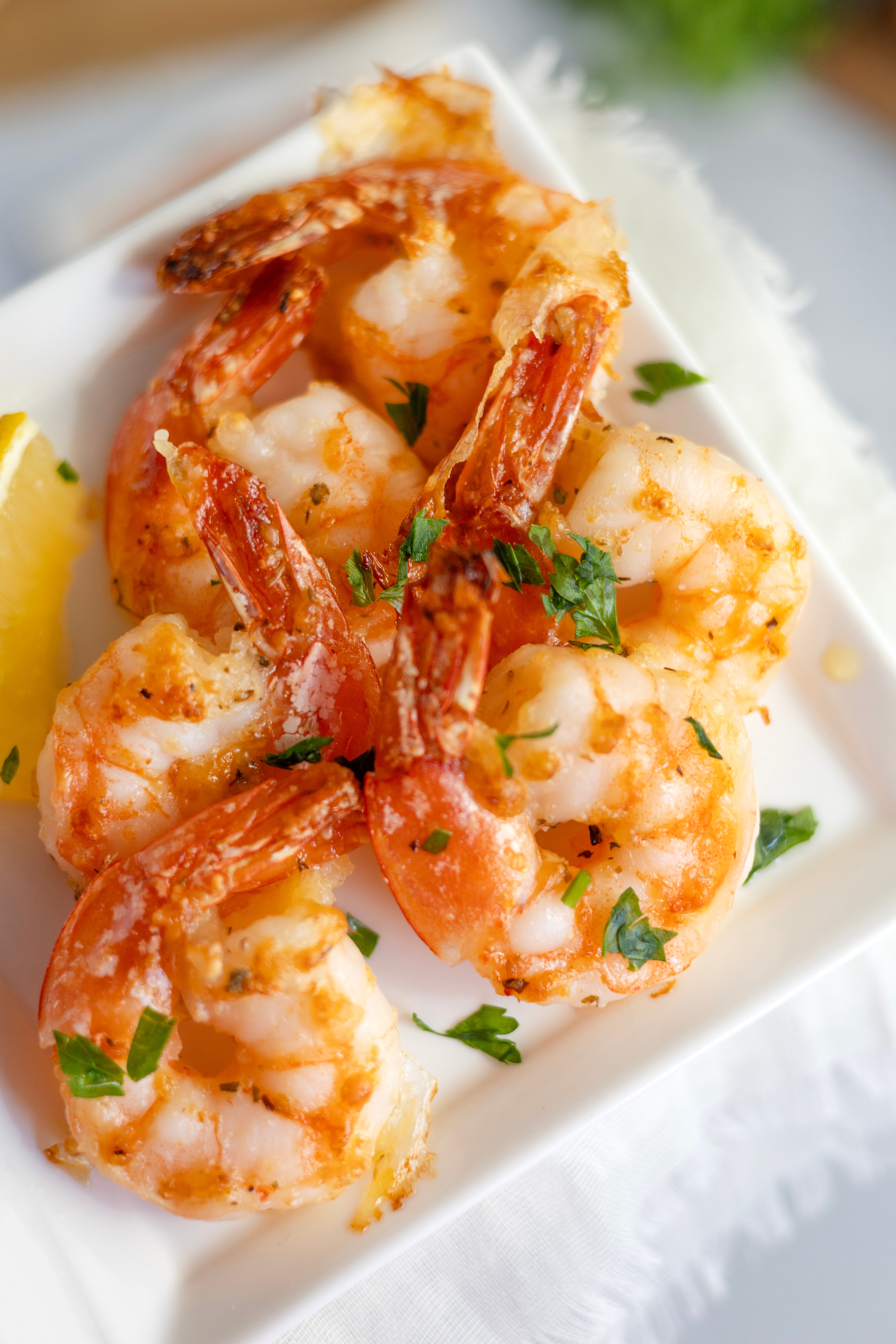 Garlic Parmesan Roasted Shrimp