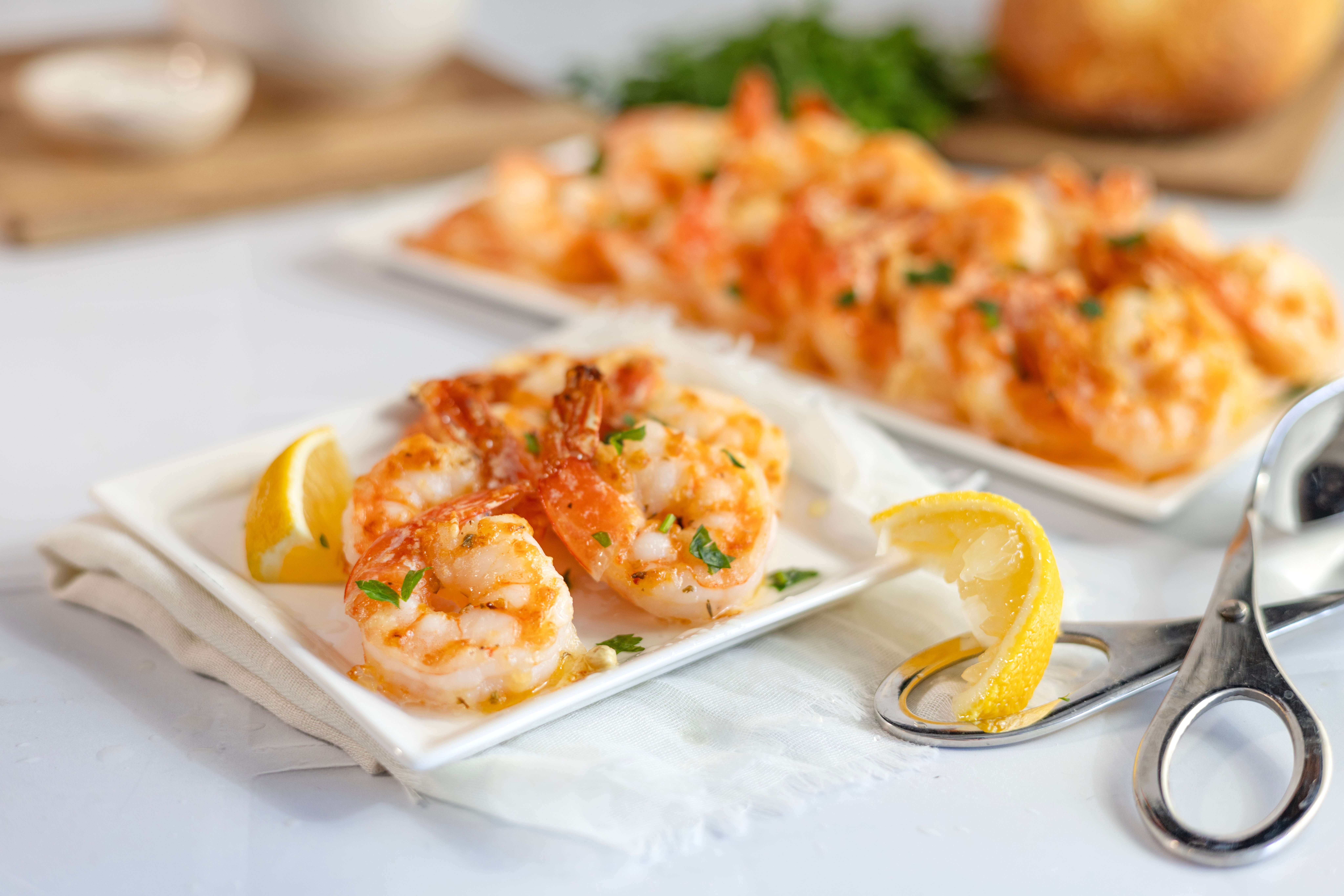 Garlic Parmesan Roasted Shrimp
