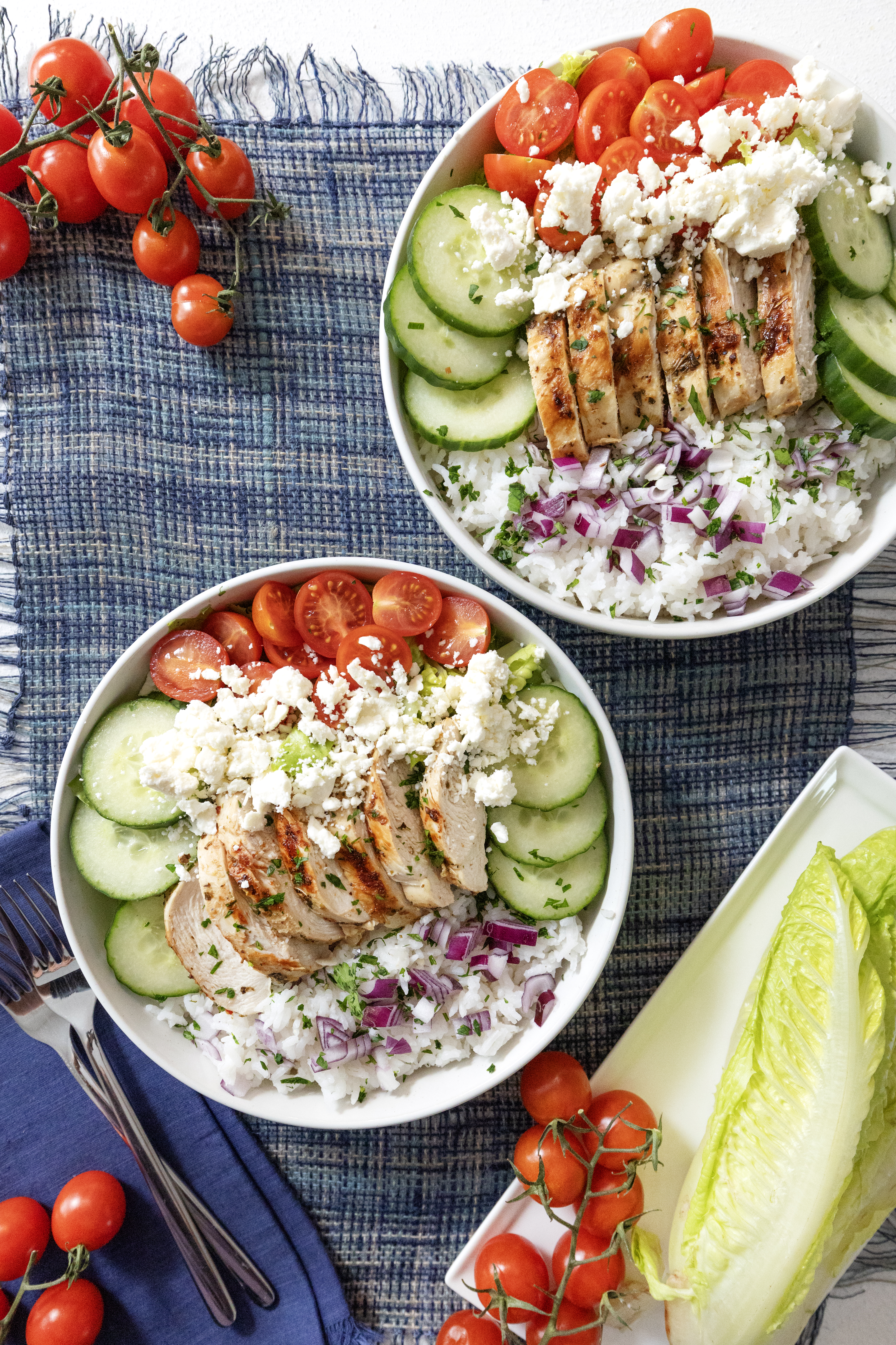 Healthy Greek Chicken Bowl