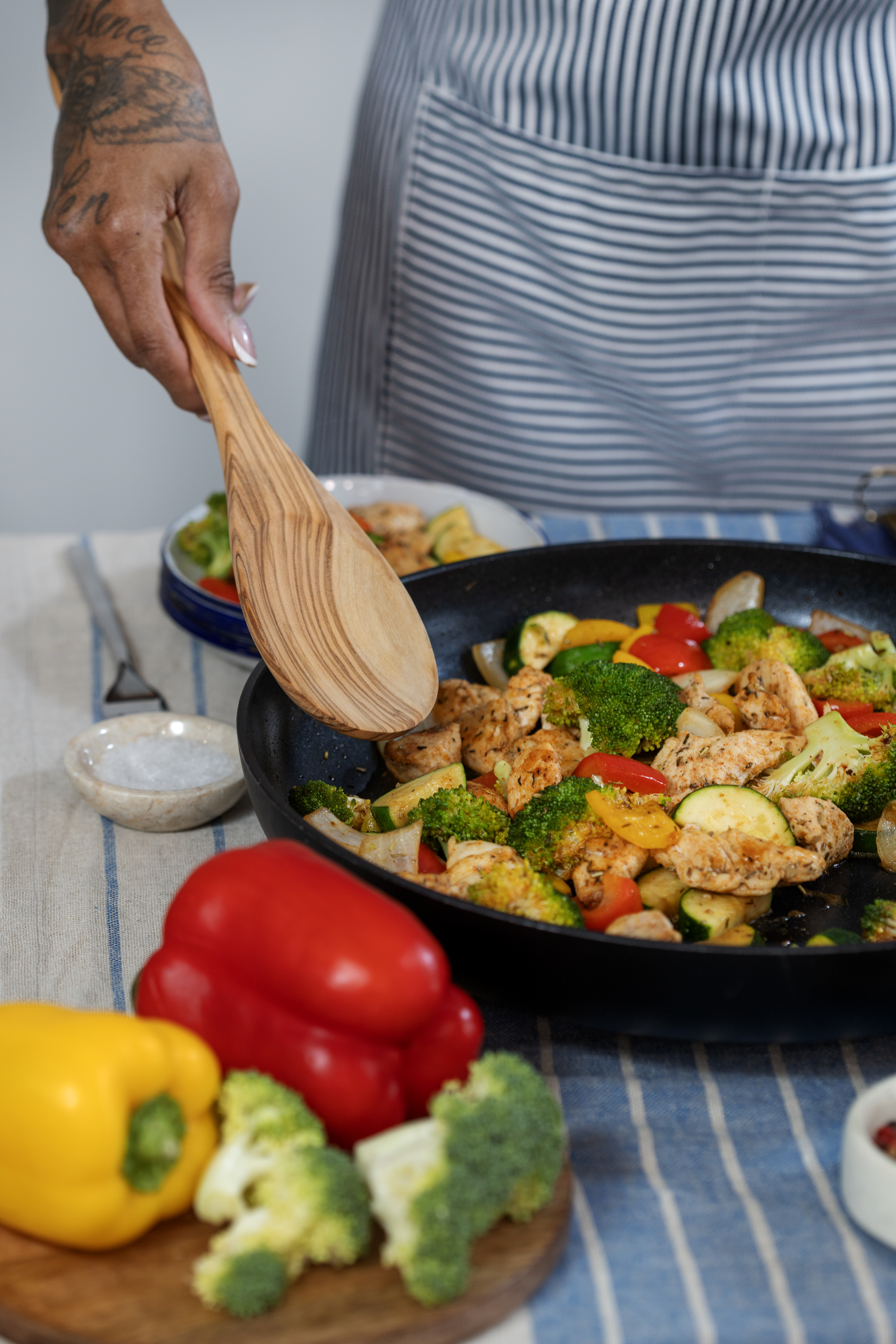 Healthy Chicken and Vegetables Skillet
