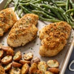 Healthy Chicken Parmesan with Vegetables