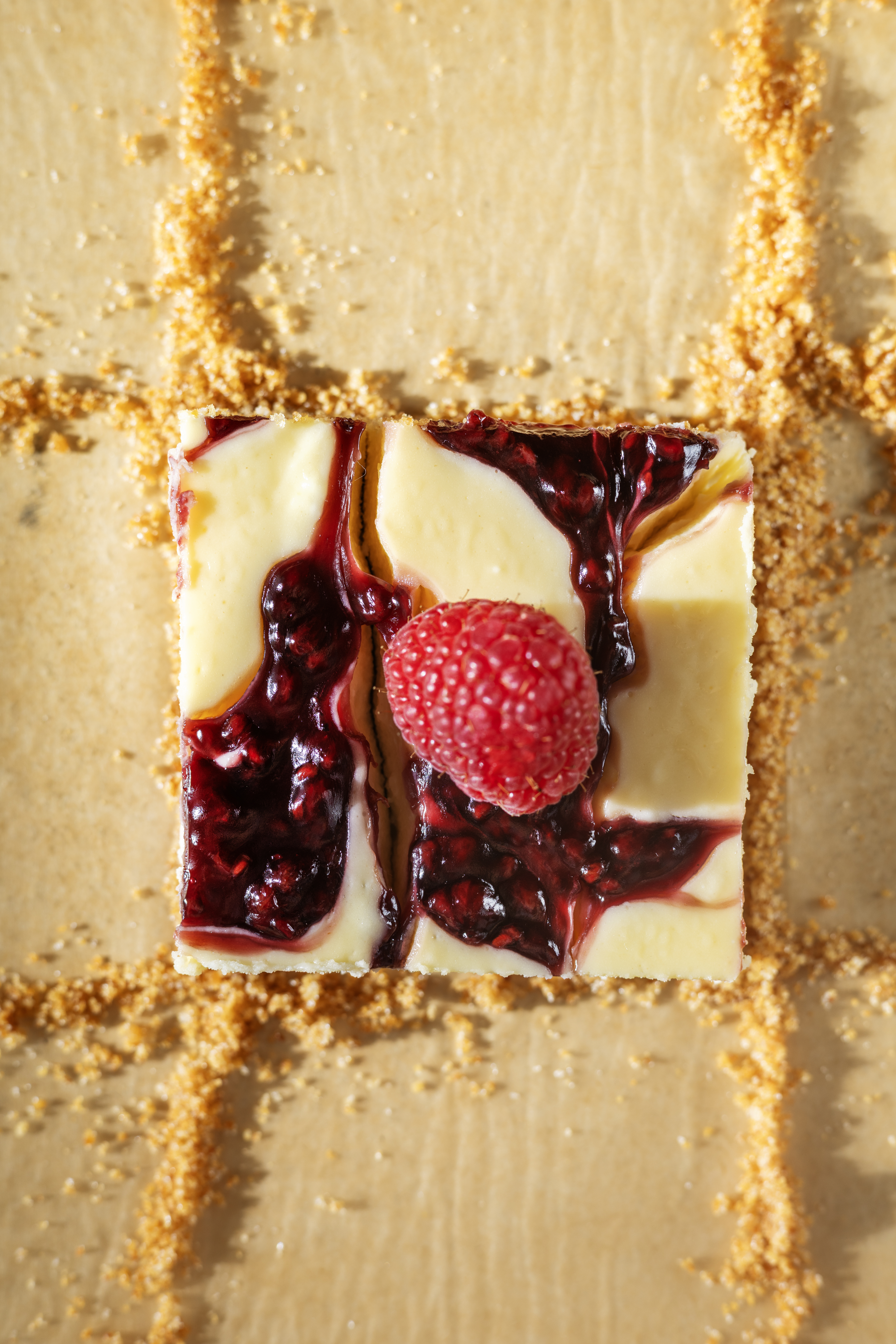 Lemon Raspberry Cheesecake Bars