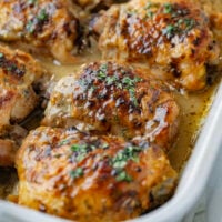 Baked Ranch Roast Chicken Thighs