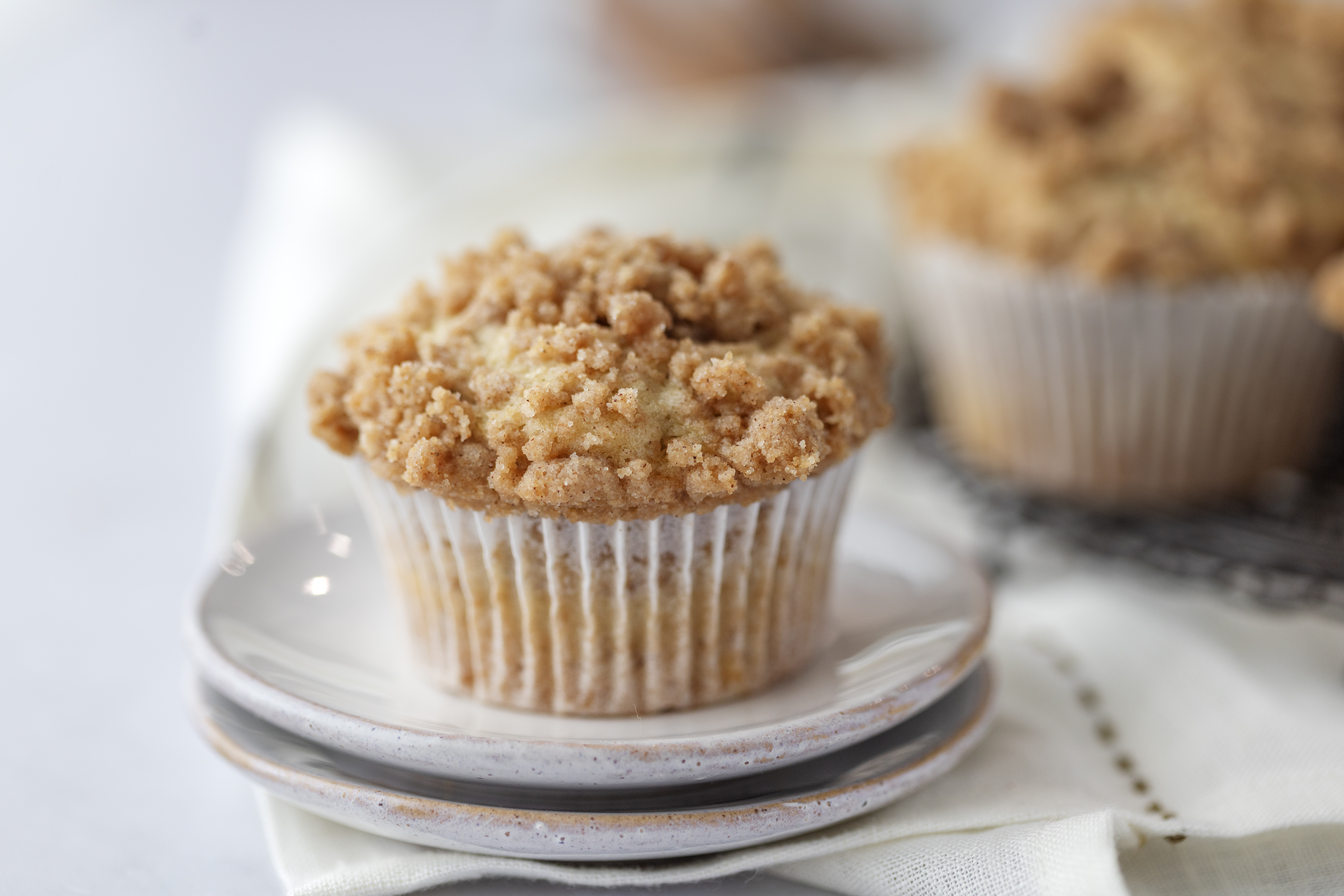 Banana Muffins With Streusel Topping