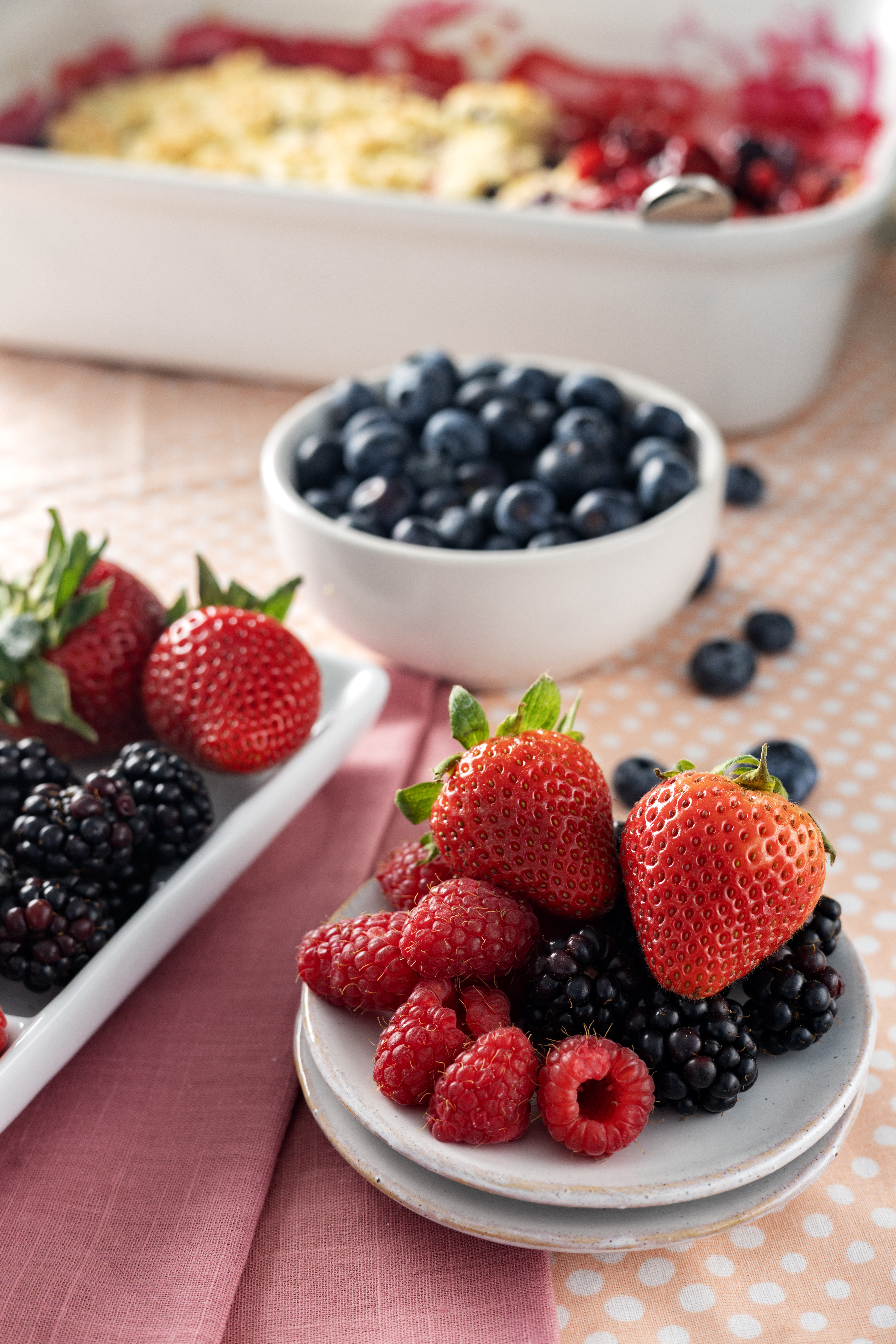 The Best Berry Cobbler
