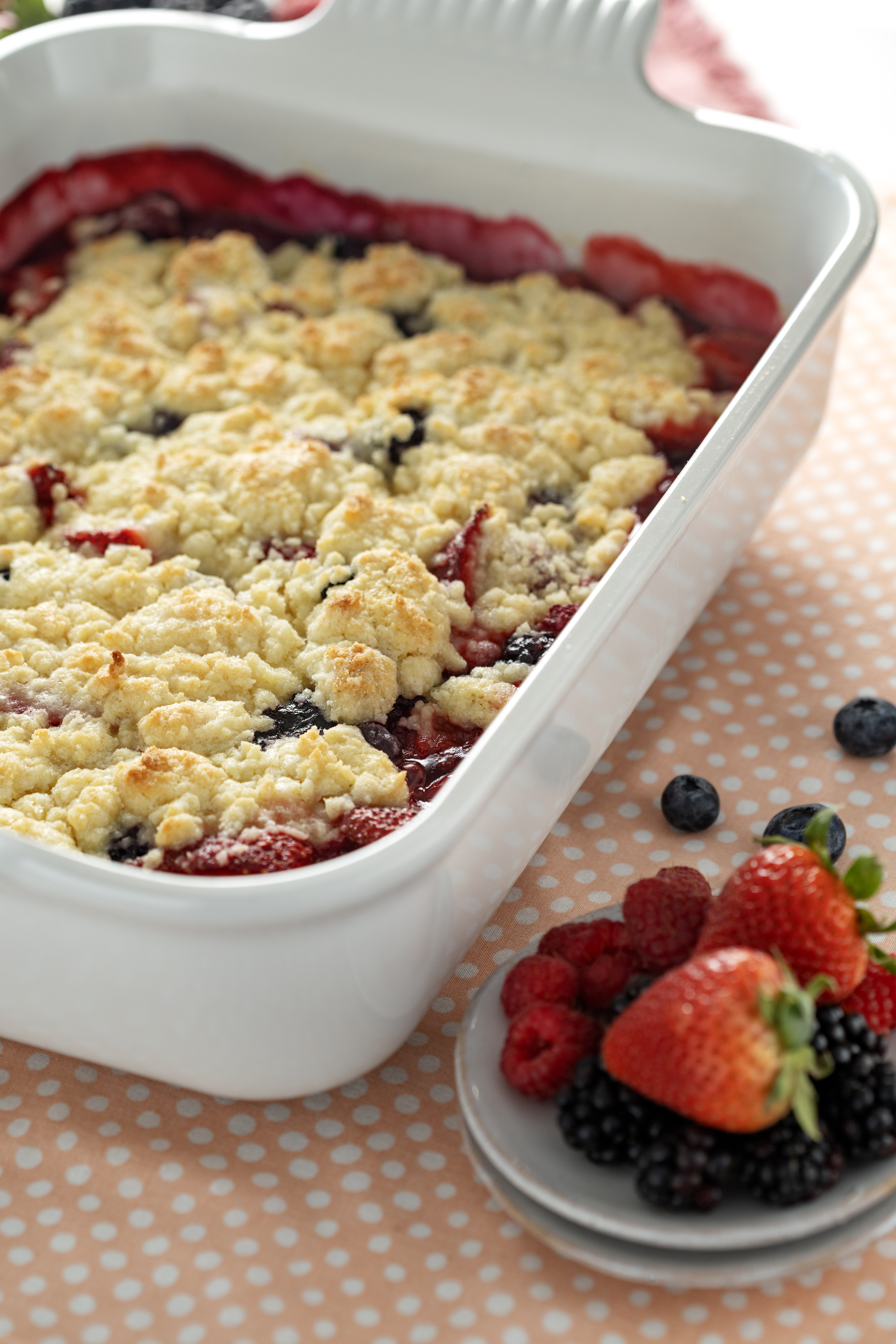 The Best Berry Cobbler
