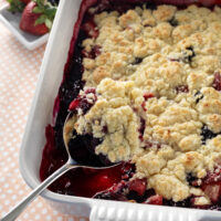 The Best Berry Cobbler