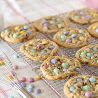 Easter Chocolate Chip M&M Cookies