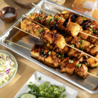 Easy Hawaiian Chicken Kabobs