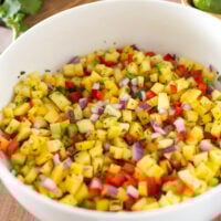Easy Healthy Mango Salsa