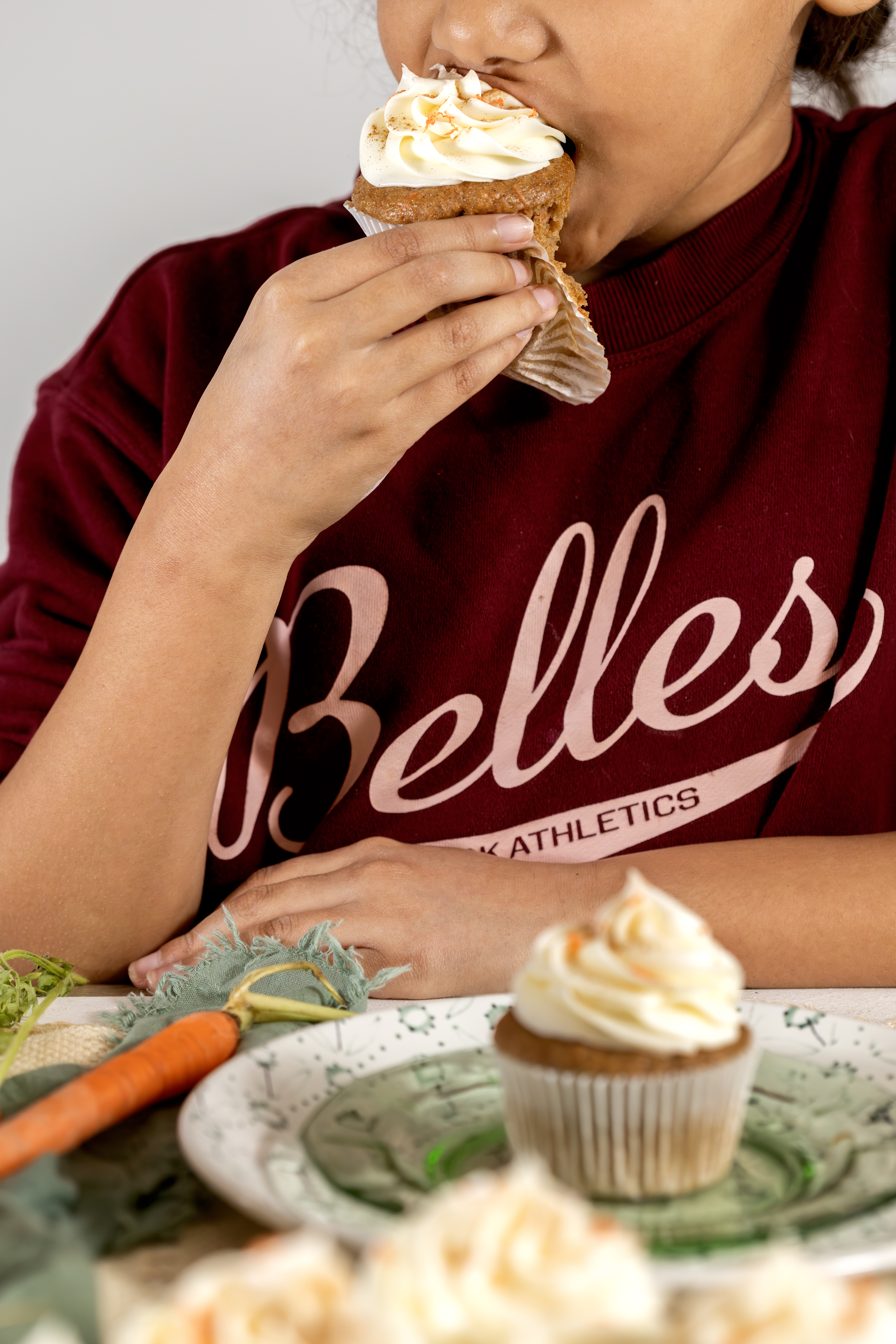 Carrot Cupcakes with Cream Cheese Frosting