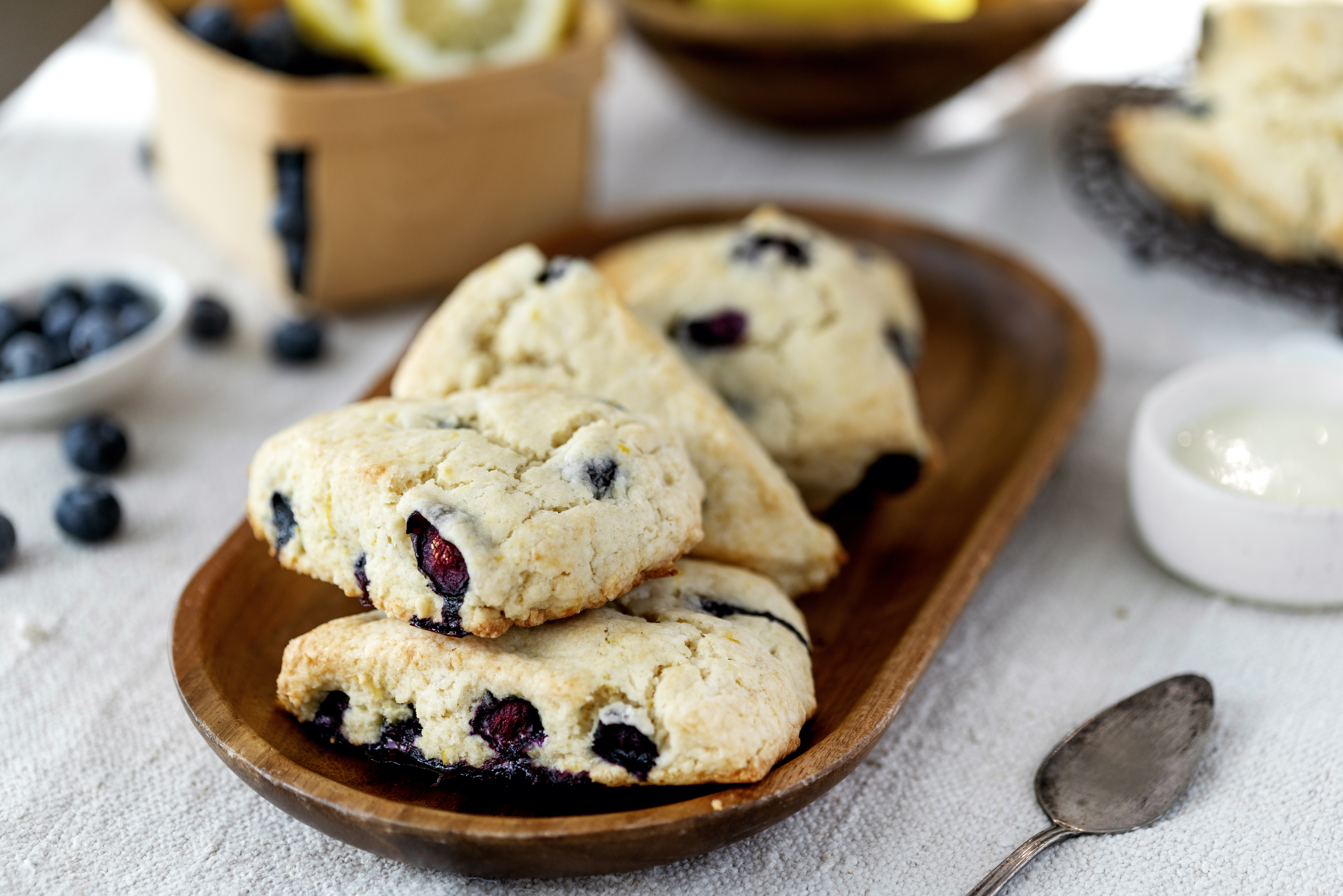Easy Blueberry Lemon Scones