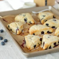 Easy Blueberry Lemon Scones