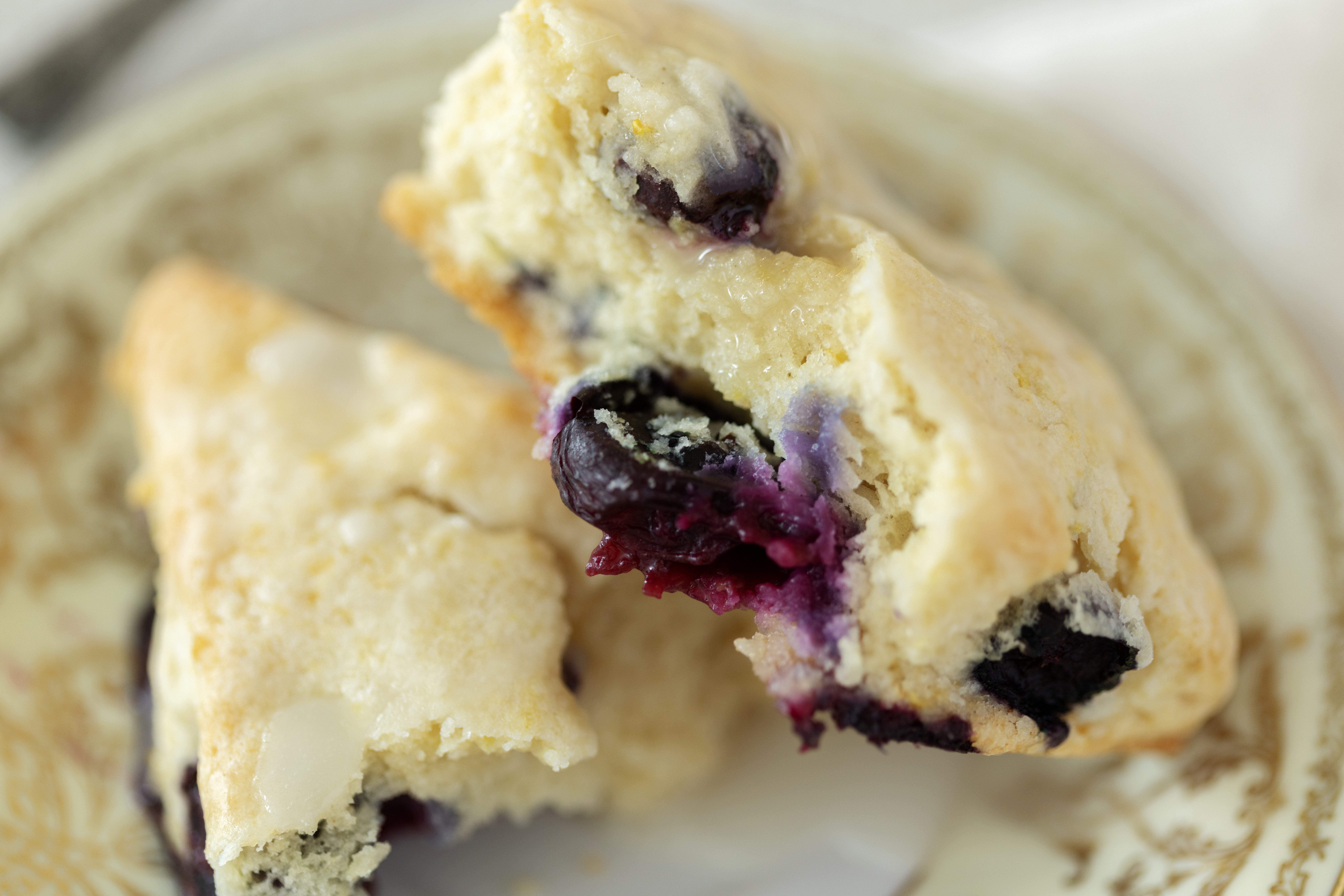 Easy Blueberry Lemon Scones