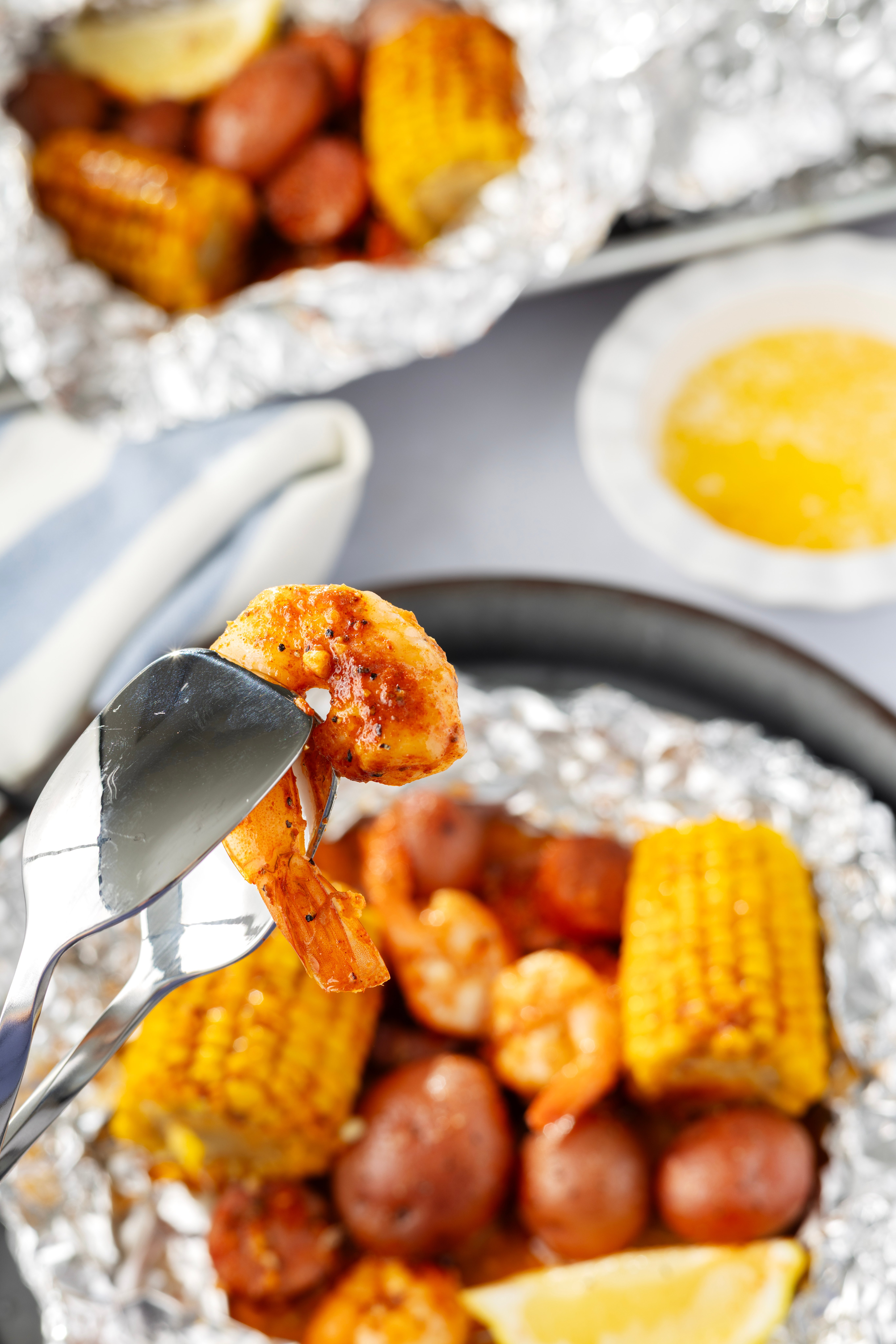 Easy Cajun Shrimp Boil