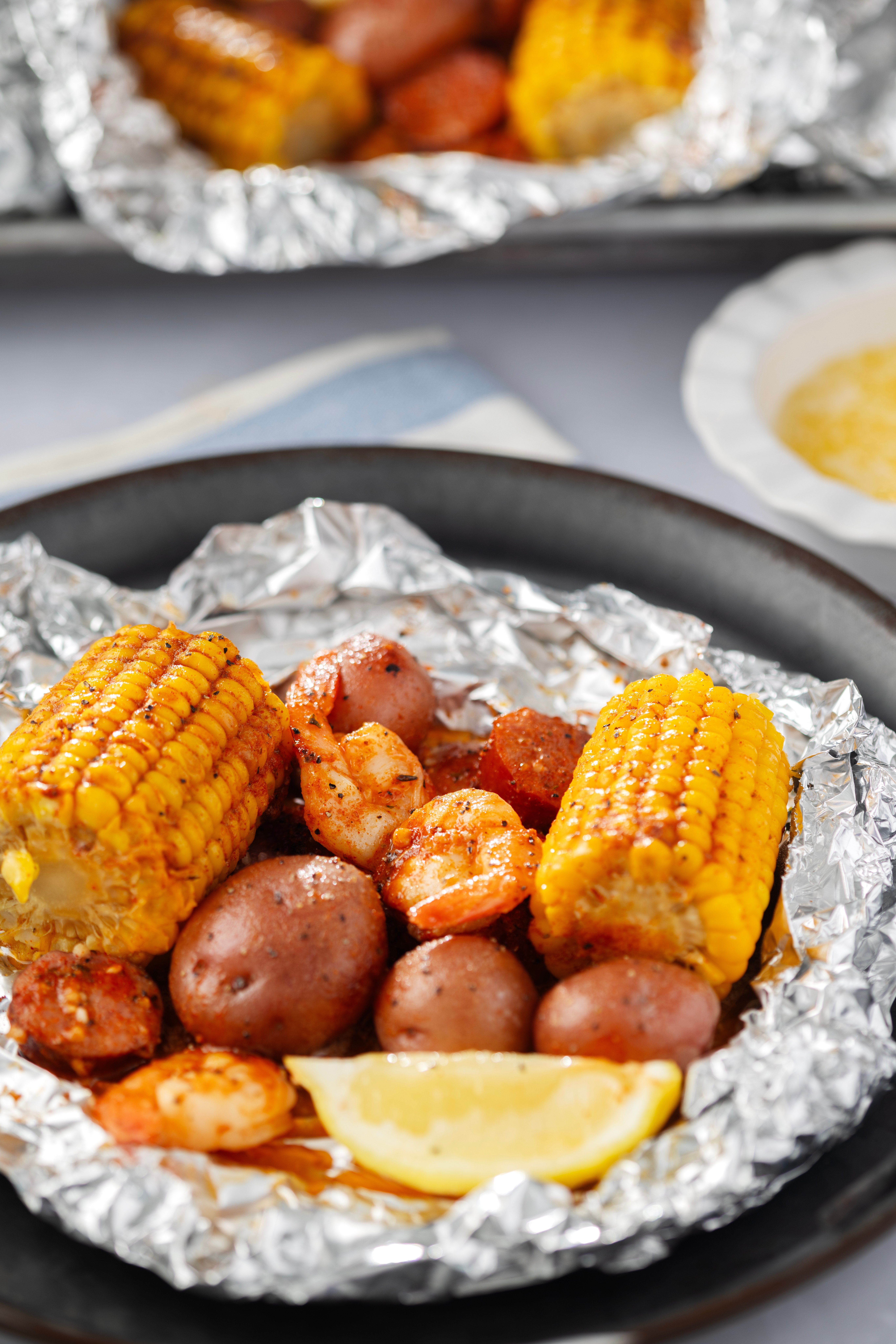 Easy Cajun Shrimp Boil