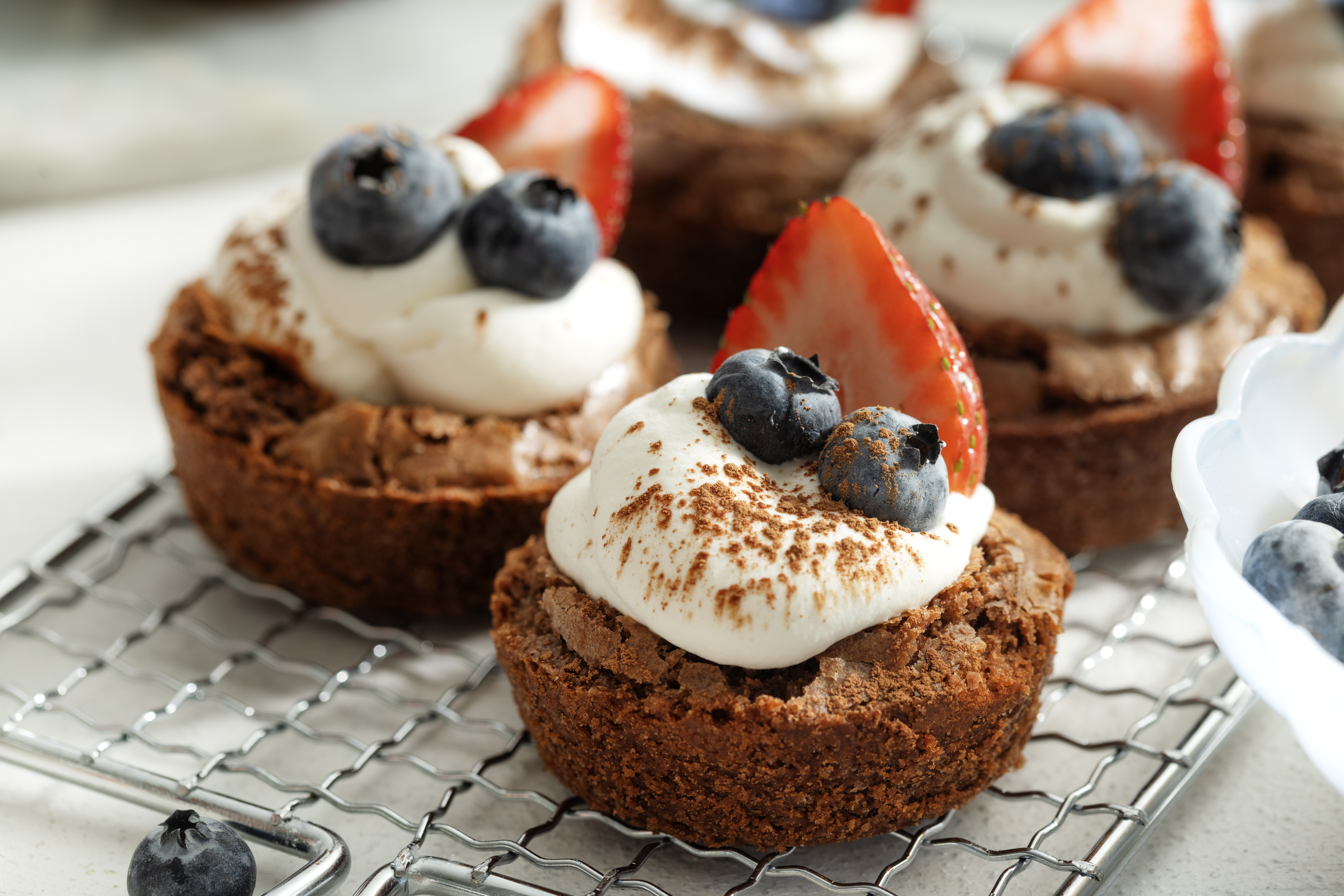 Easy Homemade Brownie Cups