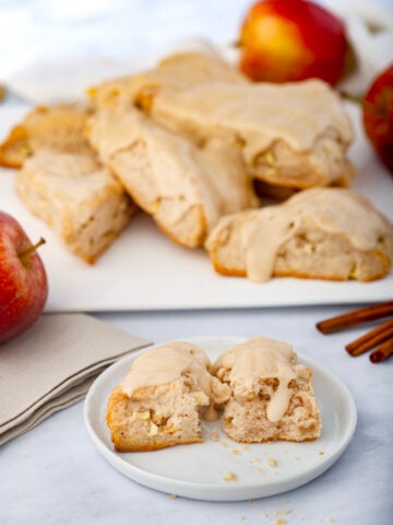 Easy Maple Apple Scones
