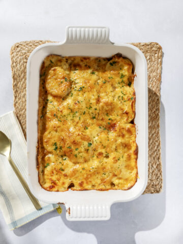 Cheesy Au Gratin Potatoes