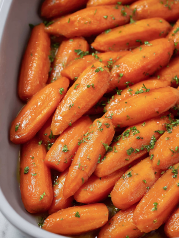 Brown Sugar Glazed Carrots