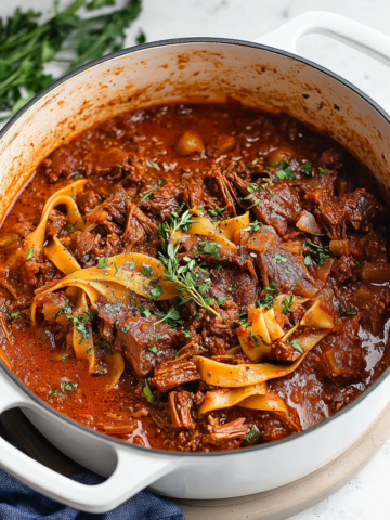 Easy Short Rib Ragu