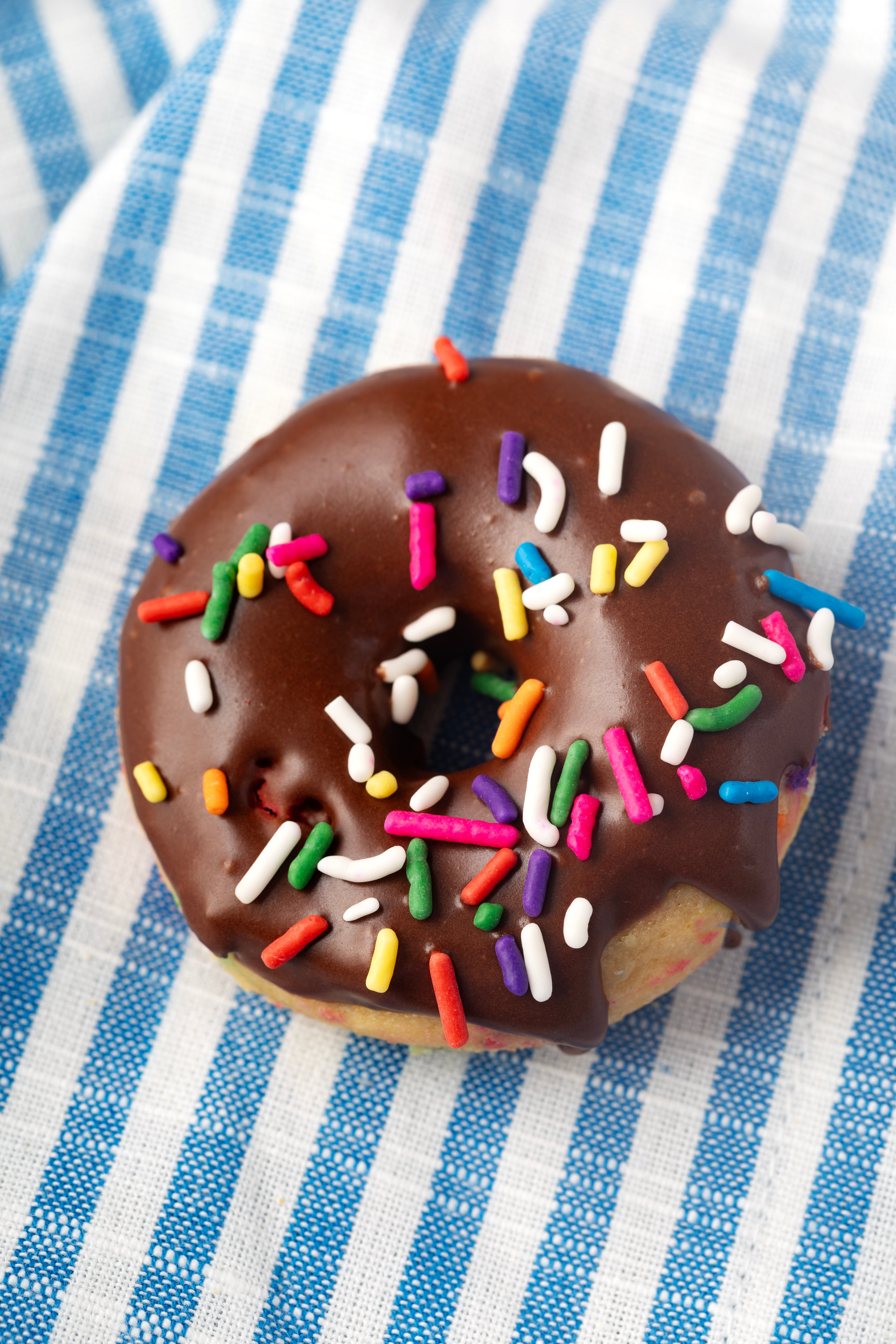 Easy Baked Funfetti Donuts