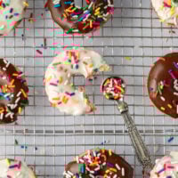 Easy Baked Funfetti Donuts