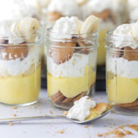 Easy Banana Pudding Jars