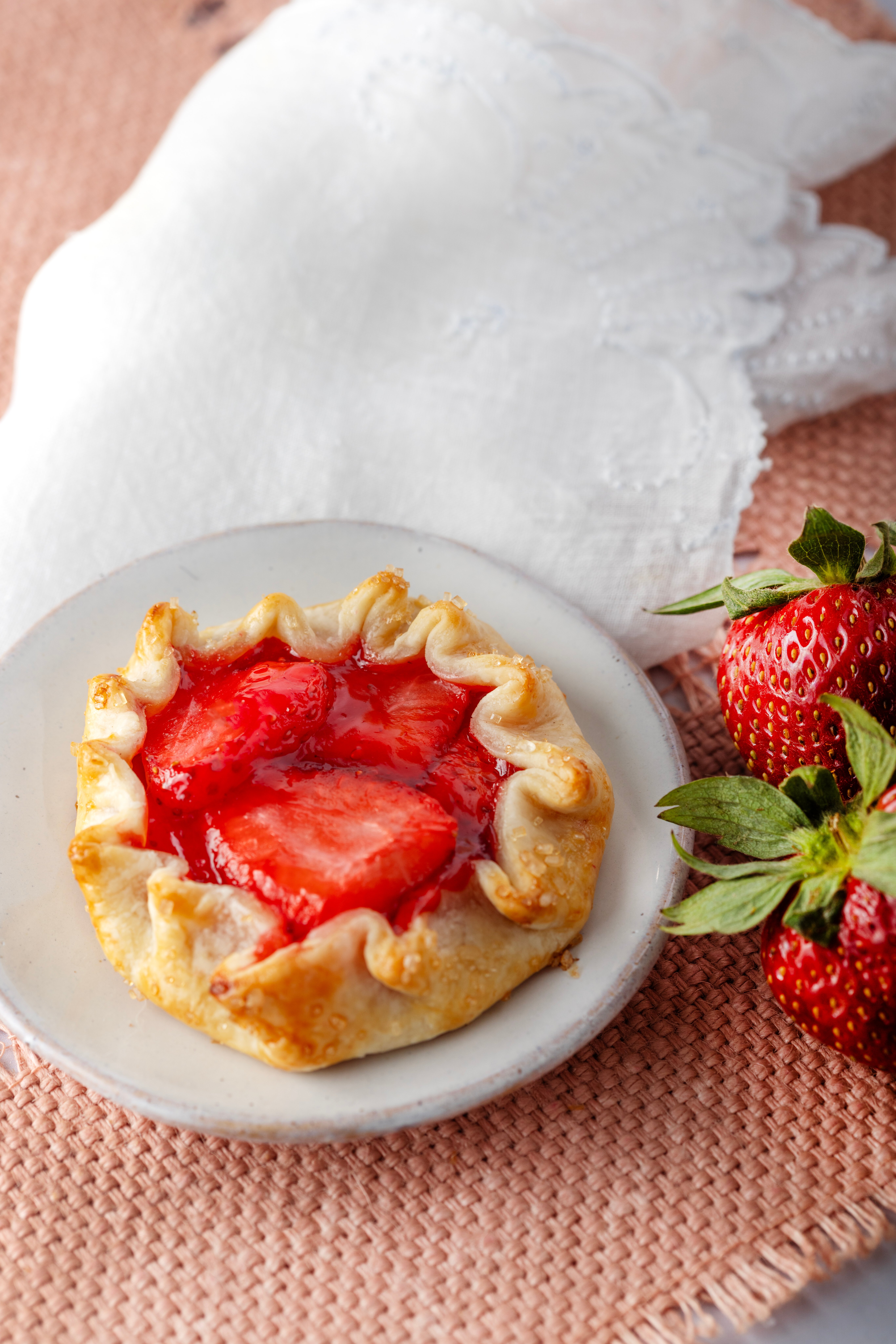 Mini Strawberry Galettes