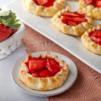 Mini Strawberry Galettes